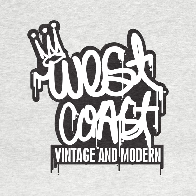 West Coast Vintage & Modern logo design. by West Coast Vintage & Modern